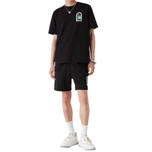 Casablanca L'arche Design Black T-shirt