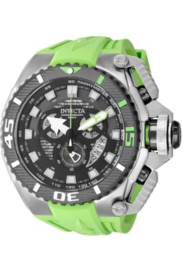 Invicta Sea Hunter 49624 Heren Horloge - Quartz Uurwerk - Roestvrij Staal met Grijze Wijzerplaat - 57mm