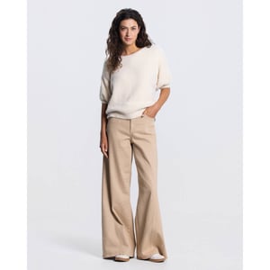 Jansen Amsterdam Manin ss26 trui 000097 cream