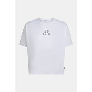 Penn & Ink S26t1238 01-90 penn en ink t-shirt print white black