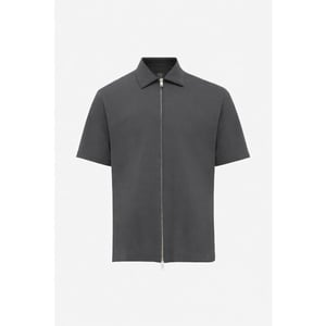 Genti Relaxed fit overshirt grey