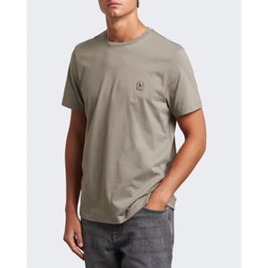 Parajumpers Heren patch t-shirt blauw