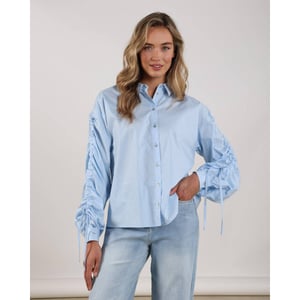 Nukus Blouse lange mouw nks02201 rosa