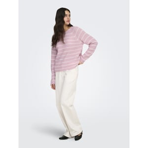 Jacqueline de Yong Jdyellen ls oneck raglan pullover knt licht