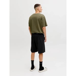 Jack & Jones Heren korte shortama pyjamaset jaceverest groen/zwart