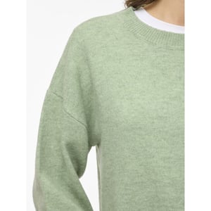 Vila Viliga ls o-neck knit top noos mint