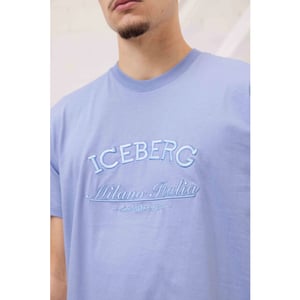 Iceberg Tee logo milano italia powder