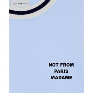 Drole De Monsieur Heren sweatshirt slogan sport