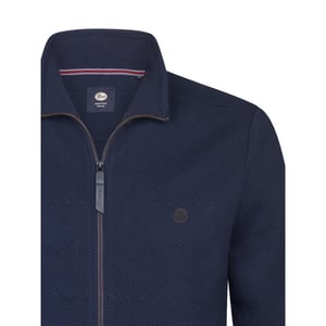 Petrol Industries Men sweater collar zip navy