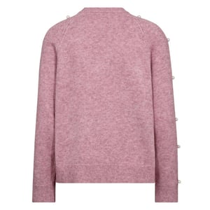 Co'Couture Rowancc pearl sleeve knit trui