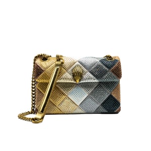 Kurt Geiger Medium kensington fabric metal schoudertas