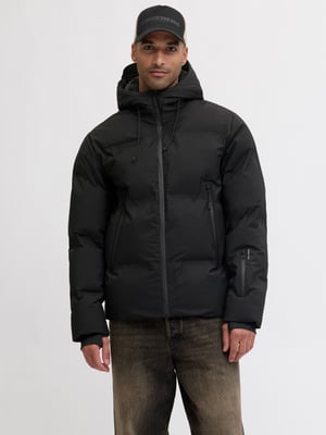 Jack & Jones Jas vinter Fusion Teknisk Puffer Svart