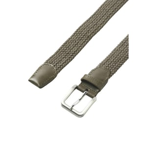 Jack & Jones Heren riem jacspring gevlochten licht taupe