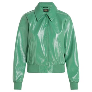 King Louie Isa jacket shine neptune green