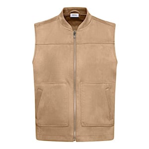 Cecil Vest velour 220306 golden