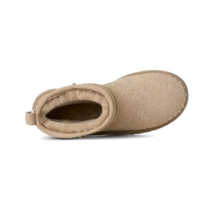 UGG Australia dames classic ultra mini biarritz beige/multicolour maat