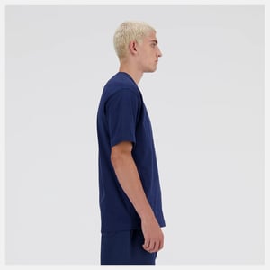 New Balance sport essentials cotton t-shirt sport t-shirt korte mouw heren -