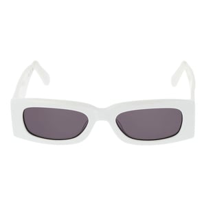 GCDS Witte Plastic Zonnebril