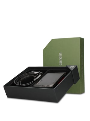 Pierre Cardin Portemonnee- en riemset Men
