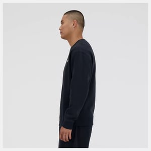 New Balance sport essentials fleece crew sweater heren -