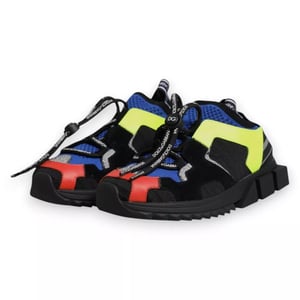 Dolce & Gabbana Multicolor Mesh Sorrento Wandelsneakers