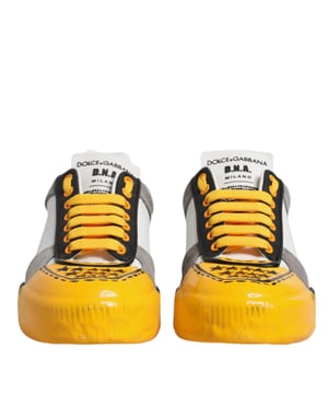 Dolce & Gabbana Multikleuren Leren DNA Lage Sneakers Schoenen