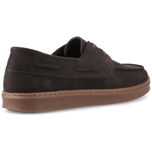 Hush Puppies Madden Läder Herrsneakers i Choklad