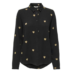Only Onlnoella-mia l/s kiss shirt wvn cs