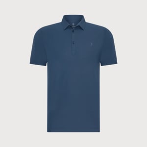 Blue Industry Lounge jersey polo |