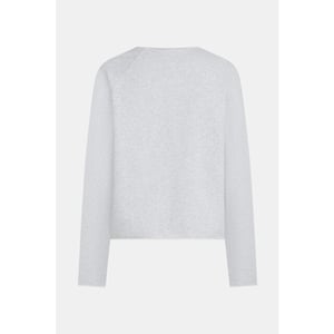 Penn & Ink S26f1830 83m-90 penn en ink sweater print grey mel. black