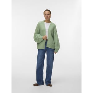 Vero Moda vmmaybe ls open cardigan noos 10273101 mistletoe