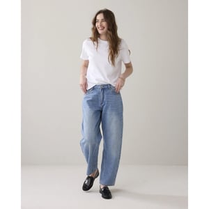 Summum 4s2746-5169 6 jeans cocoon leg vintage cotton twill vintagebluedenim