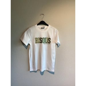 Geisha 62072-24 010 t-shirt bisous off-white/green
