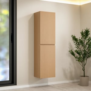 Mirlux Kolomkast ruvo 150cm licht eiken