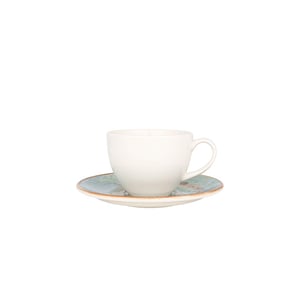 Bonna Thee kopjes & schotel futura porselein set van 6