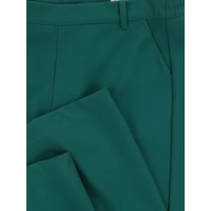 Looxs Revolution Lxs pantalon wide leg clover green voor dames in de kleur
