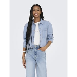 Jacqueline de Yong Jdymarly ls boxy shacket dnm noos blue denim