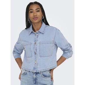Jacqueline de Yong Jdymarly ls boxy shacket dnm noos blue denim
