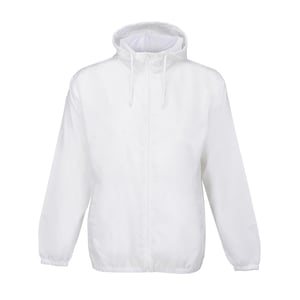 SOLS Unisex Volwassen Shield Winddichte Jas (Wit)