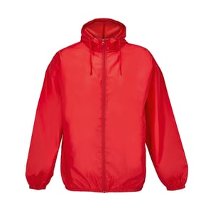SOLS Unisex Adult Shield Windproof Jacket (Red)