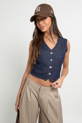 Denim Waistcoat