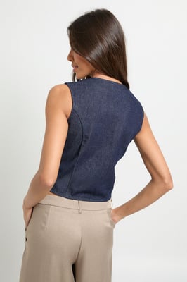 Denim Waistcoat