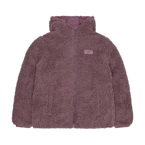 Reebok Dames Sherpa Reversible Puffer Jacket (Dusty Rose)