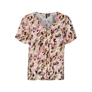 Vero Moda Vmeasy v-neck ss blouse r1 wvn ga dessin