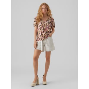 Vero Moda Vmeasy v-neck ss blouse r1 wvn ga dessin