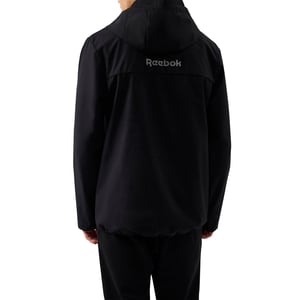 Reebok Heren Burbage Overhead Windrunner Jacket (Zwart)