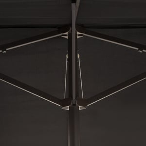 4goodz Duo-parasol 460x270 cm brede xl parasol zwart