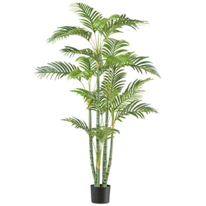 Kopu ® kunstplant bamboepalm 6 tak 115cm in pot -