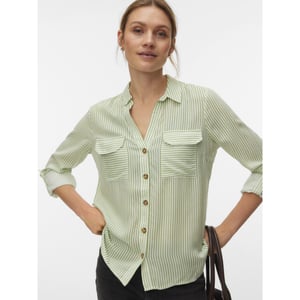 Vero Moda vmbumpy l/s shirt new wvn noos 10275283 mistletoe stripes