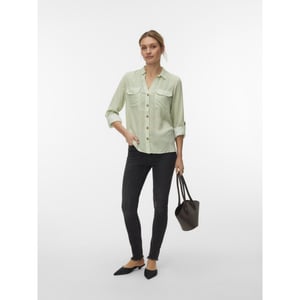 Vero Moda vmbumpy l/s shirt new wvn noos 10275283 mistletoe stripes